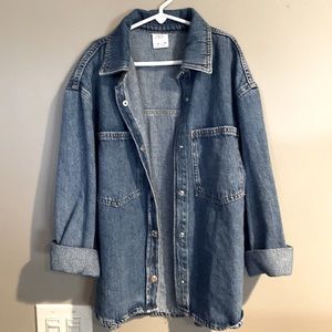 Girls Zara Demin Shirt - Size 10 Girls